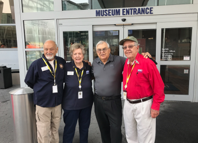 Ronnie Abboud, Joyce Dunn, Gaston André, and Al Mipro